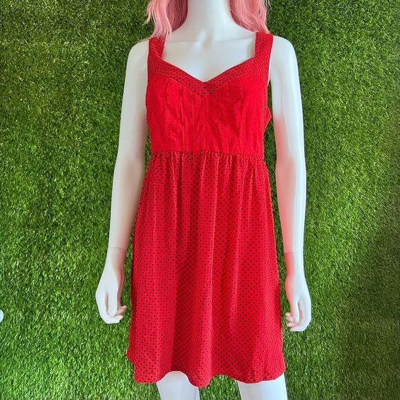 Marilyn Monroe Polka Dot Fit Flare Dress - Picture 1 of 5